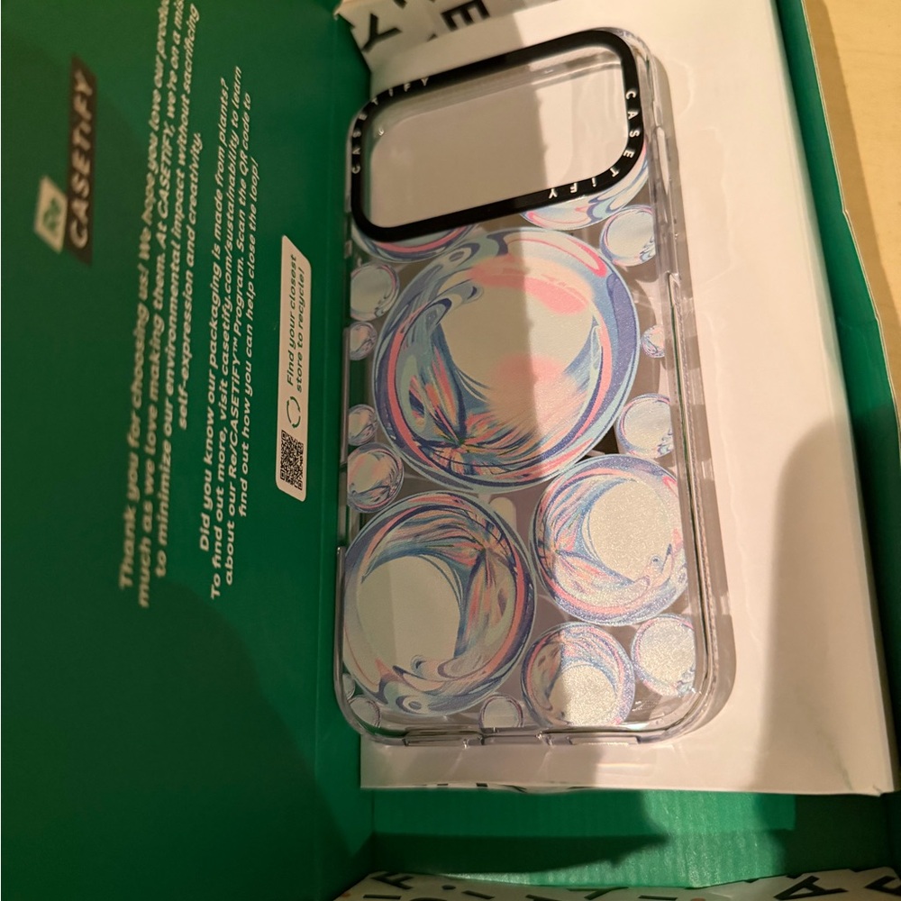 Casetify Multicolor Swirl Phone Case